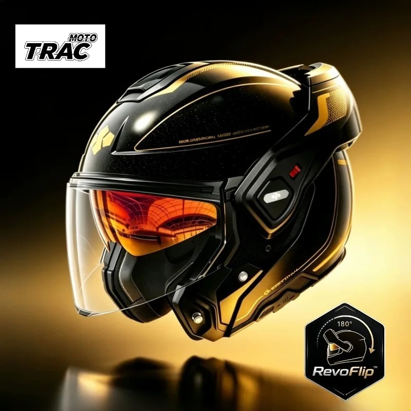 Modular Flip Up Motorcycle Helmet Dot Approved - 180 ° 후방 회전식 모듈형 오토바이