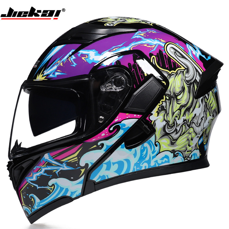 블루투스 안티포그 이중 렌즈 풀페이스 헬멧 DOT 인증 - Full Face Motorcycle Helmet With Bluetooth 리뷰 및 가격