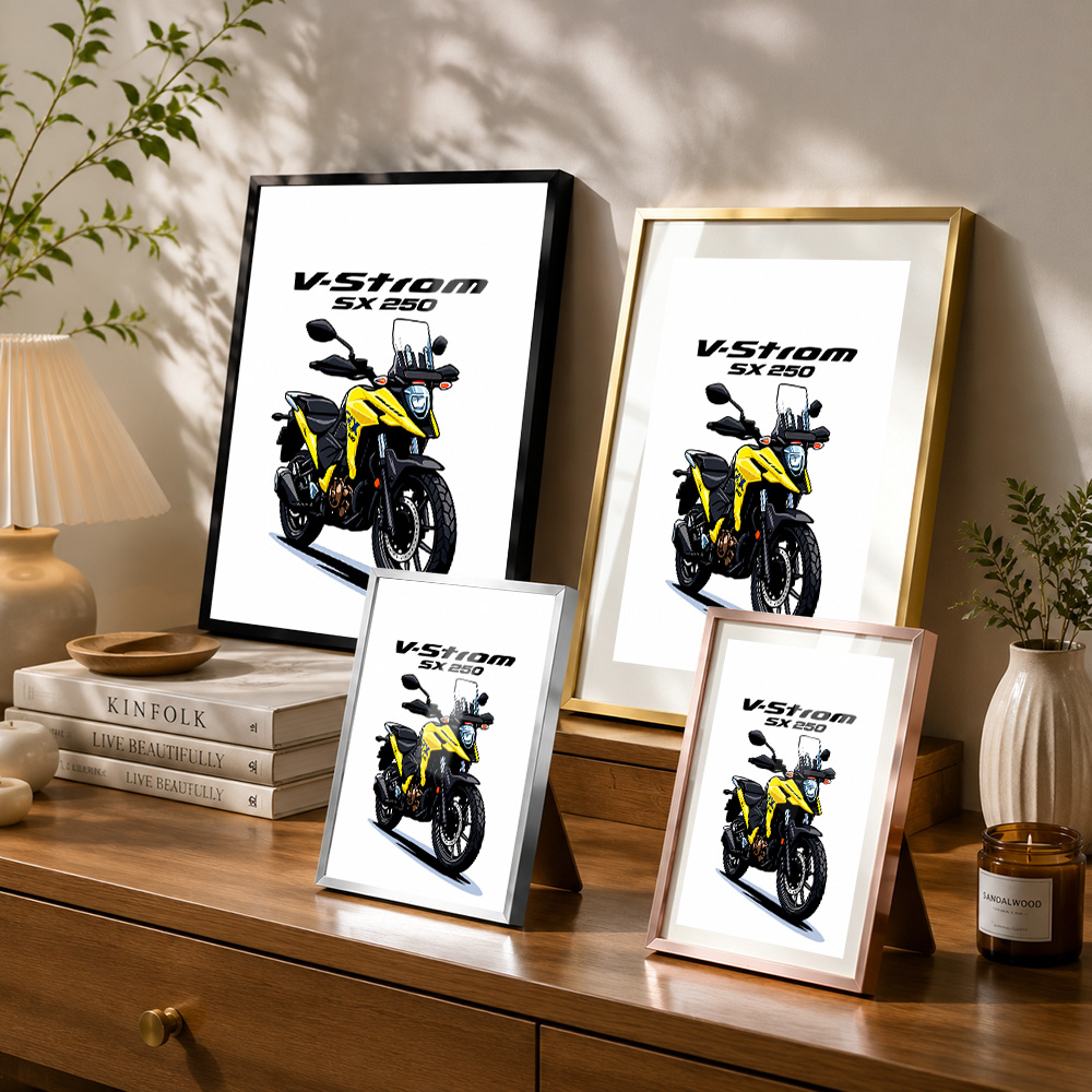 일본 V-Strom SX 250 오토바이 프레임형 금속 - Riding Gear 리뷰 및 가격