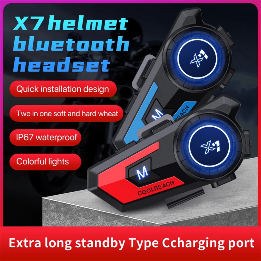 X7 오토바이 헬멧 헤드셋 무선 블루투스 스피커 방수  - Full Face Motorcycle Helmet With Bluetooth 리뷰 및 가격