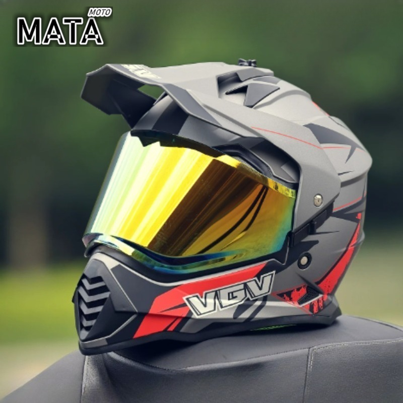 VGV 모토크로스 ECE DOT 인증 오토바이 헬멧 오 - Full Face Motorcycle Helmet With Bluetooth 리뷰 및 가격