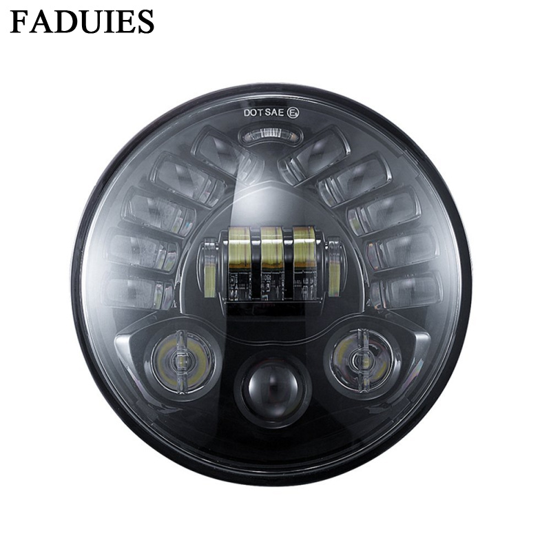7인치 적응형 라운드 오토바이 LED 프로젝터 헤드라이 - Universal Motorcycle Led Headlight Projector 리뷰 및 가격
