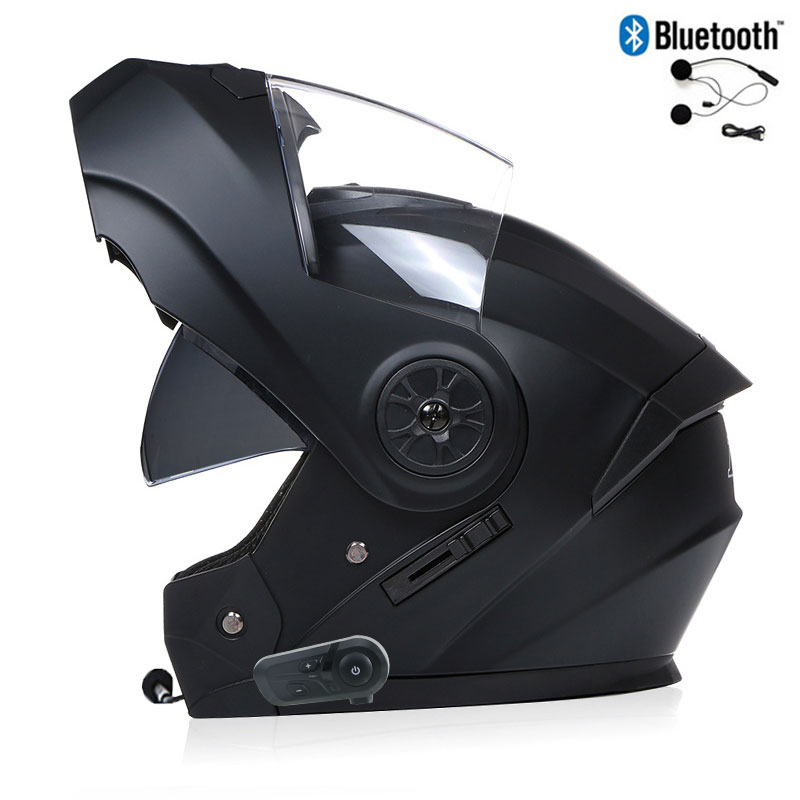블루투스 오토바이 풀 페이스 헬멧 남성 여성 안전 내리 - Modular Flip Up Motorcycle Helmet Dot Approved 리뷰 및 가격