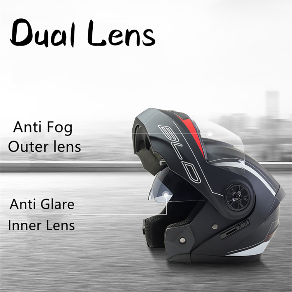 블루투스 오토바이 풀 페이스 헬멧 남성 여성 안전 내리 - Modular Flip Up Motorcycle Helmet Dot Approved 리뷰 및 가격