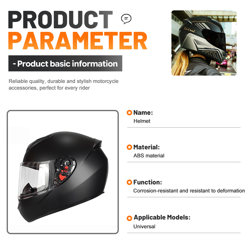 세련된 디자인의 풀페이스 오토바이 헬멧 (양면 바이저  - Dual Visor Motorcycle Racing Helmet 리뷰 및 가격