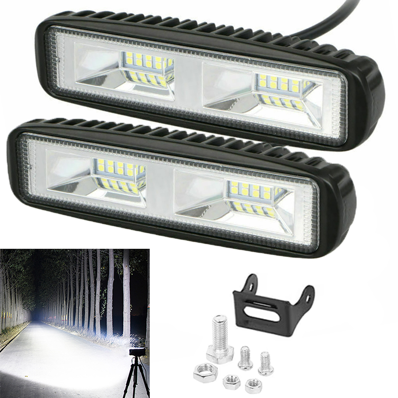 48W LED 자동차 작업등 고휘도 스포트라이트 오토바 - Universal Motorcycle Led Headlight Projector 리뷰 및 가격